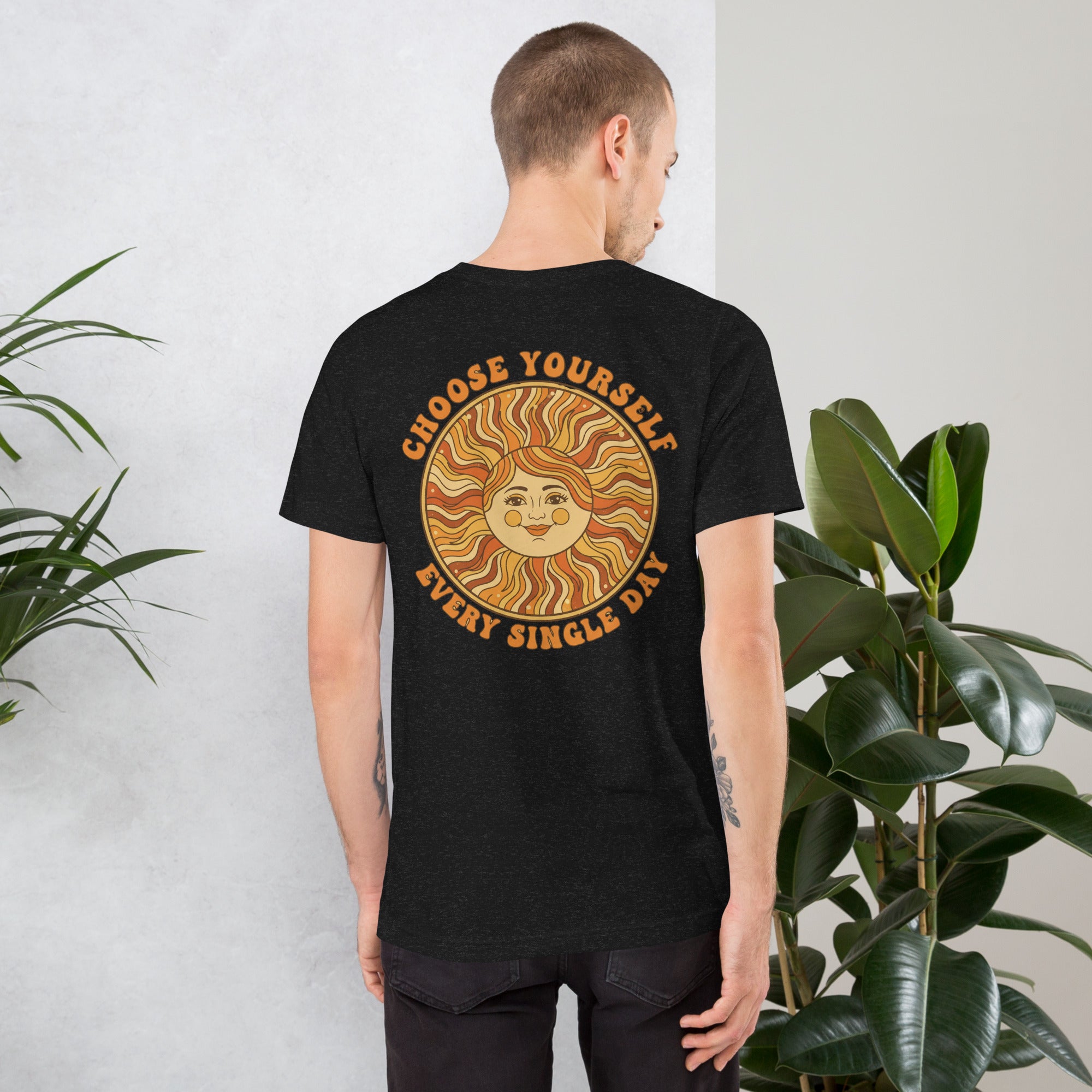 Choose Yourself Twin Sunflower Unisex t-shirt - ThatBoutqiueStore