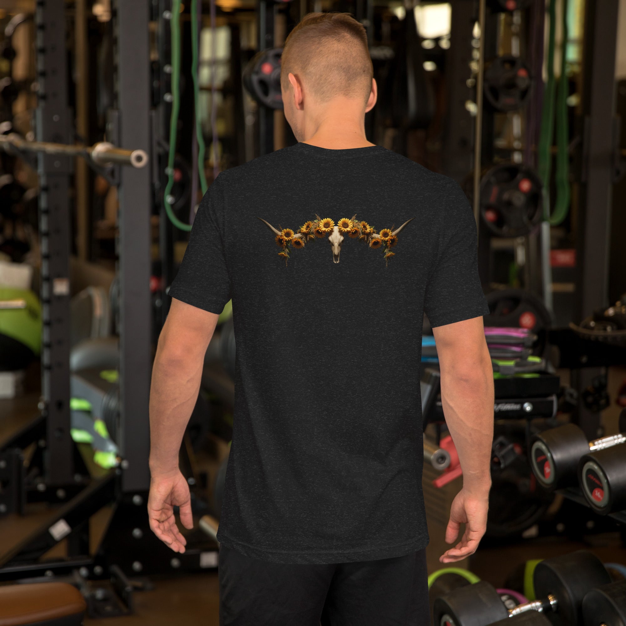 Sunflowers & Steer Unisex T-Shirt - ThatBoutqiueStore