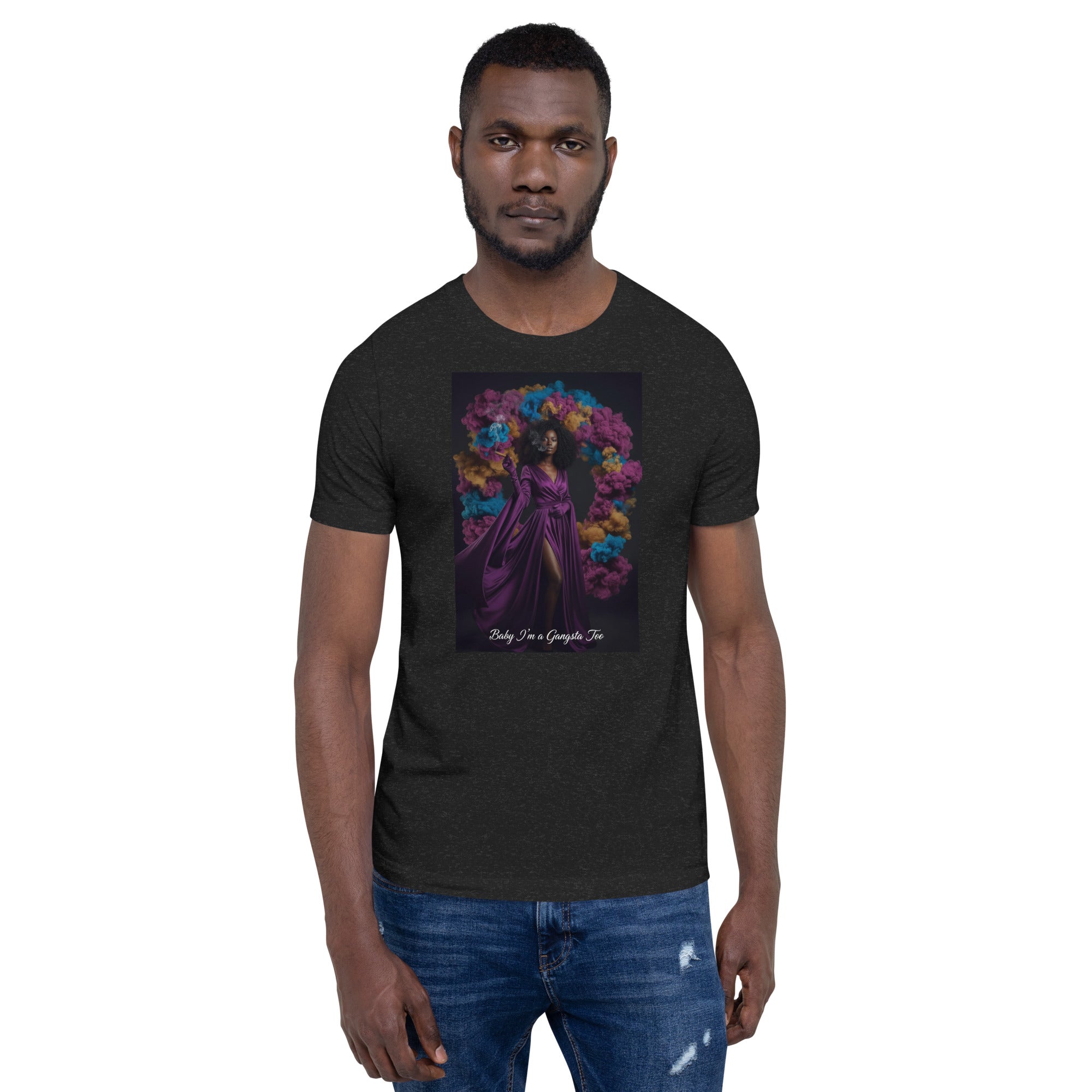 Lady G Baby I'm A Gangsta Too with back print Unisex t-shirt - ThatBoutqiueStore