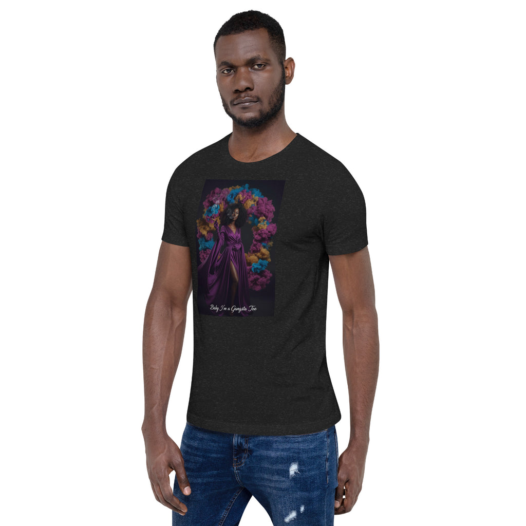 Lady G Baby I'm A Gangsta Too with back print Unisex t-shirt - ThatBoutqiueStore