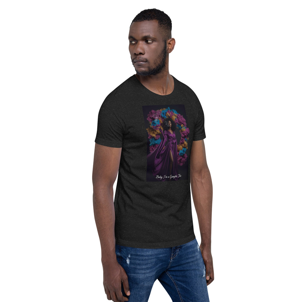 Lady G Baby I'm A Gangsta Too with back print Unisex t-shirt - ThatBoutqiueStore
