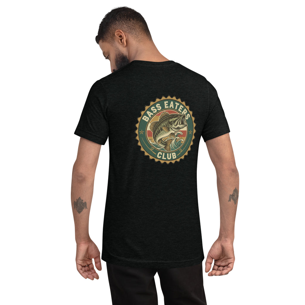 Bass Eaters Club on back with Bass on front Short sleeve t-shirt - ThatBoutqiueStore
