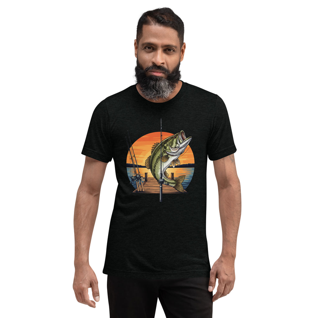 Bass Eaters Club on back with Bass on front Short sleeve t-shirt - ThatBoutqiueStore