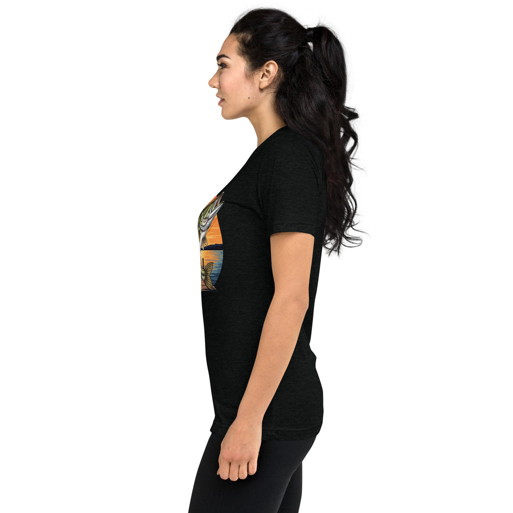 Bass Eaters Club on back with Bass on front Short sleeve t-shirt - ThatBoutqiueStore