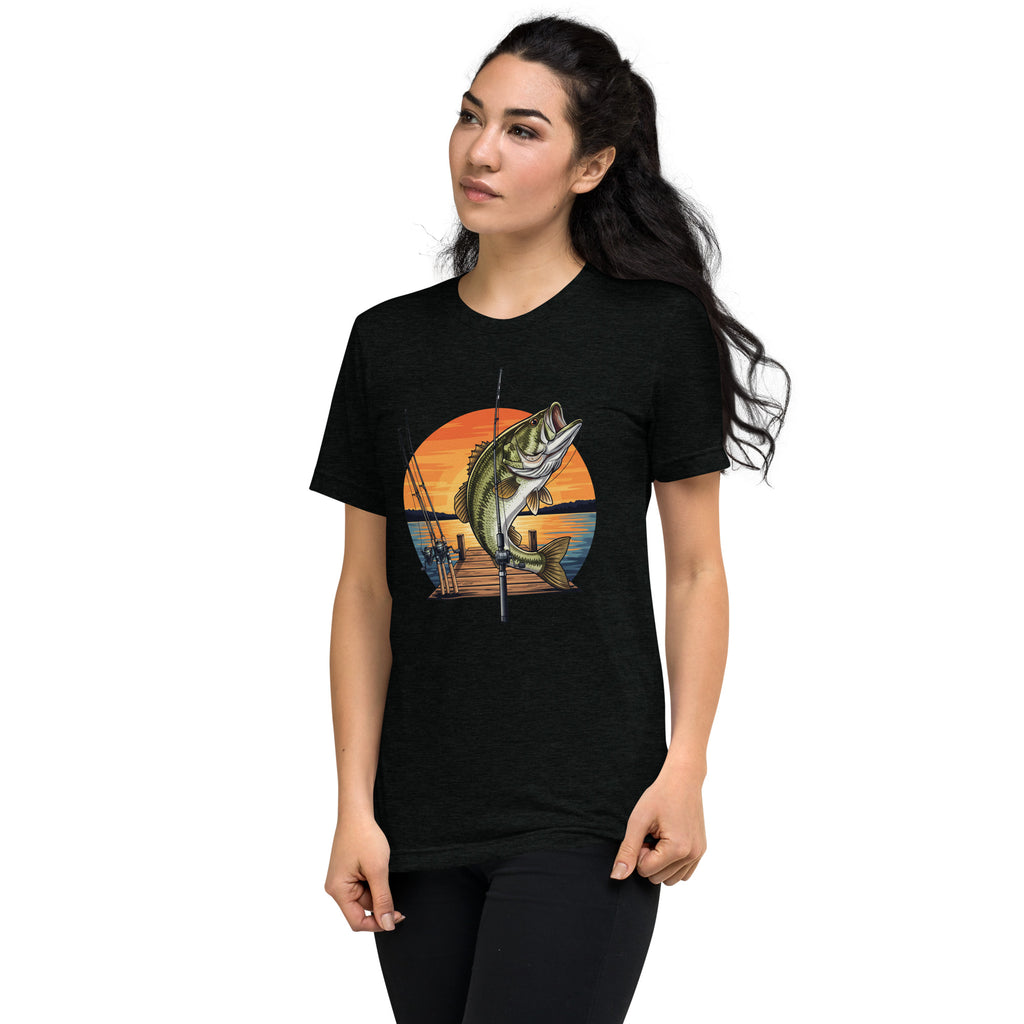 Bass Eaters Club on back with Bass on front Short sleeve t-shirt - ThatBoutqiueStore