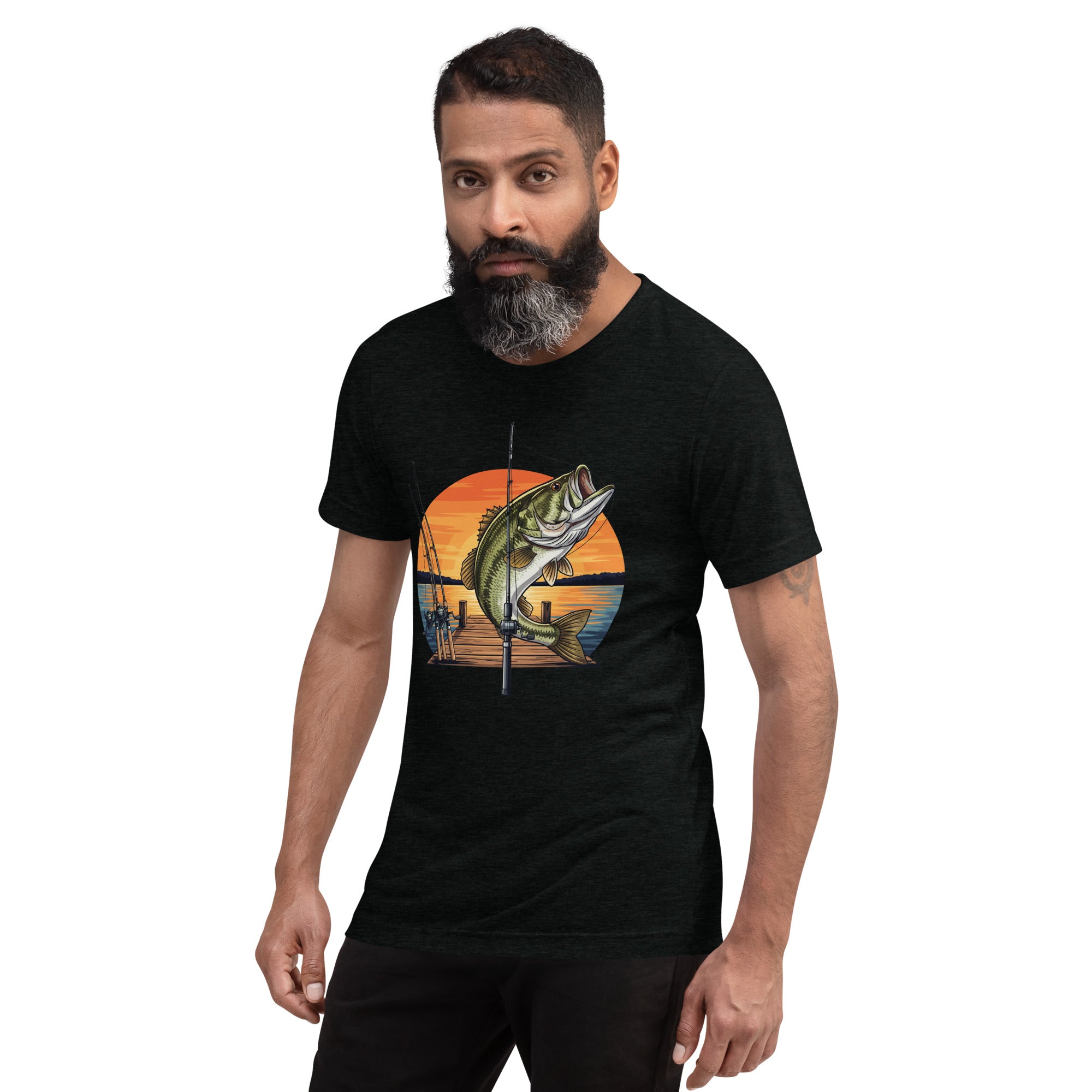 Bass Eaters Club on back with Bass on front Short sleeve t-shirt - ThatBoutqiueStore