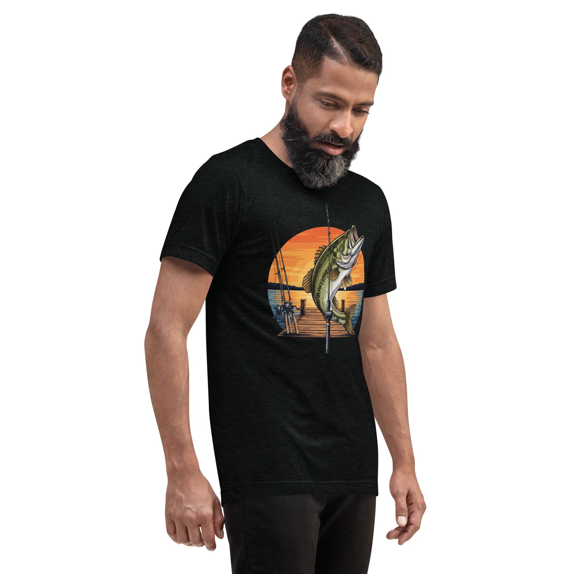 Bass Eaters Club on back with Bass on front Short sleeve t-shirt - ThatBoutqiueStore