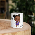 Sasshole Nation Please Be Quiet Mug with Color Inside - ThatBoutqiueStore