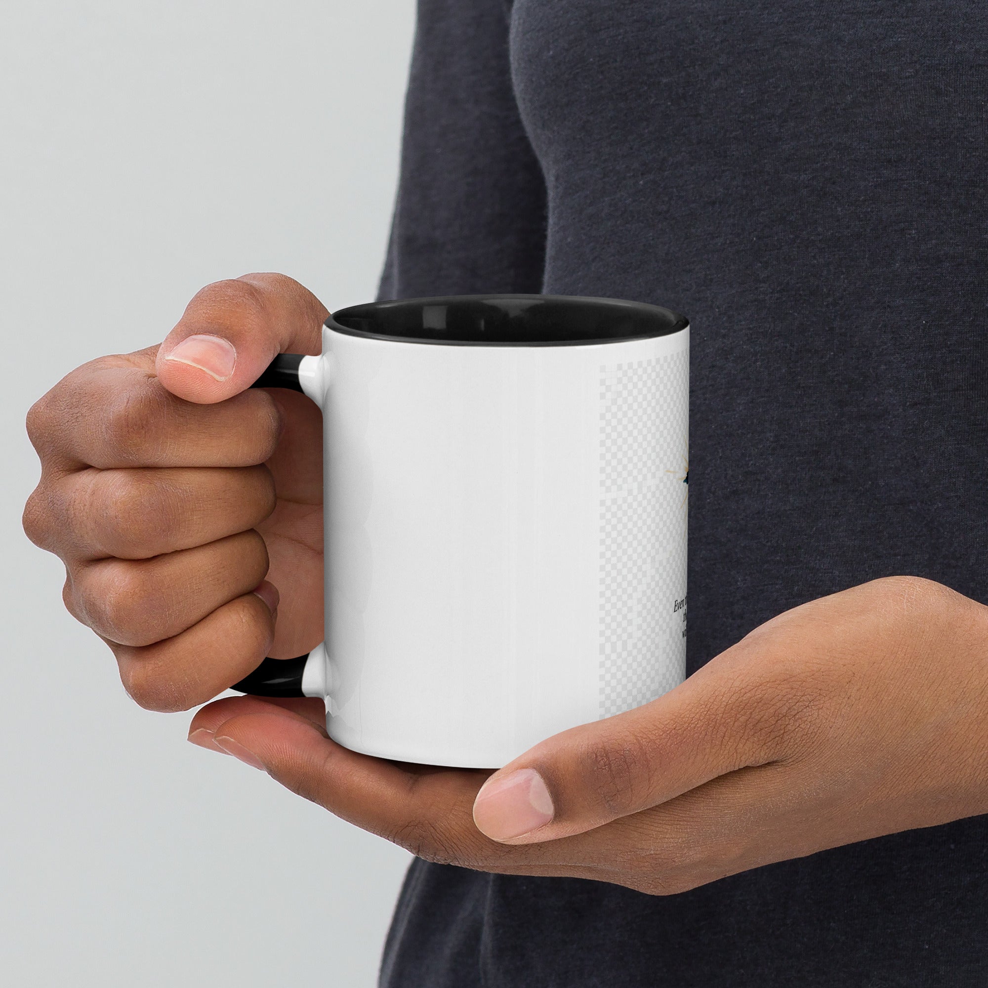Psalm 23:4 Mug with Color Inside - ThatBoutqiueStore