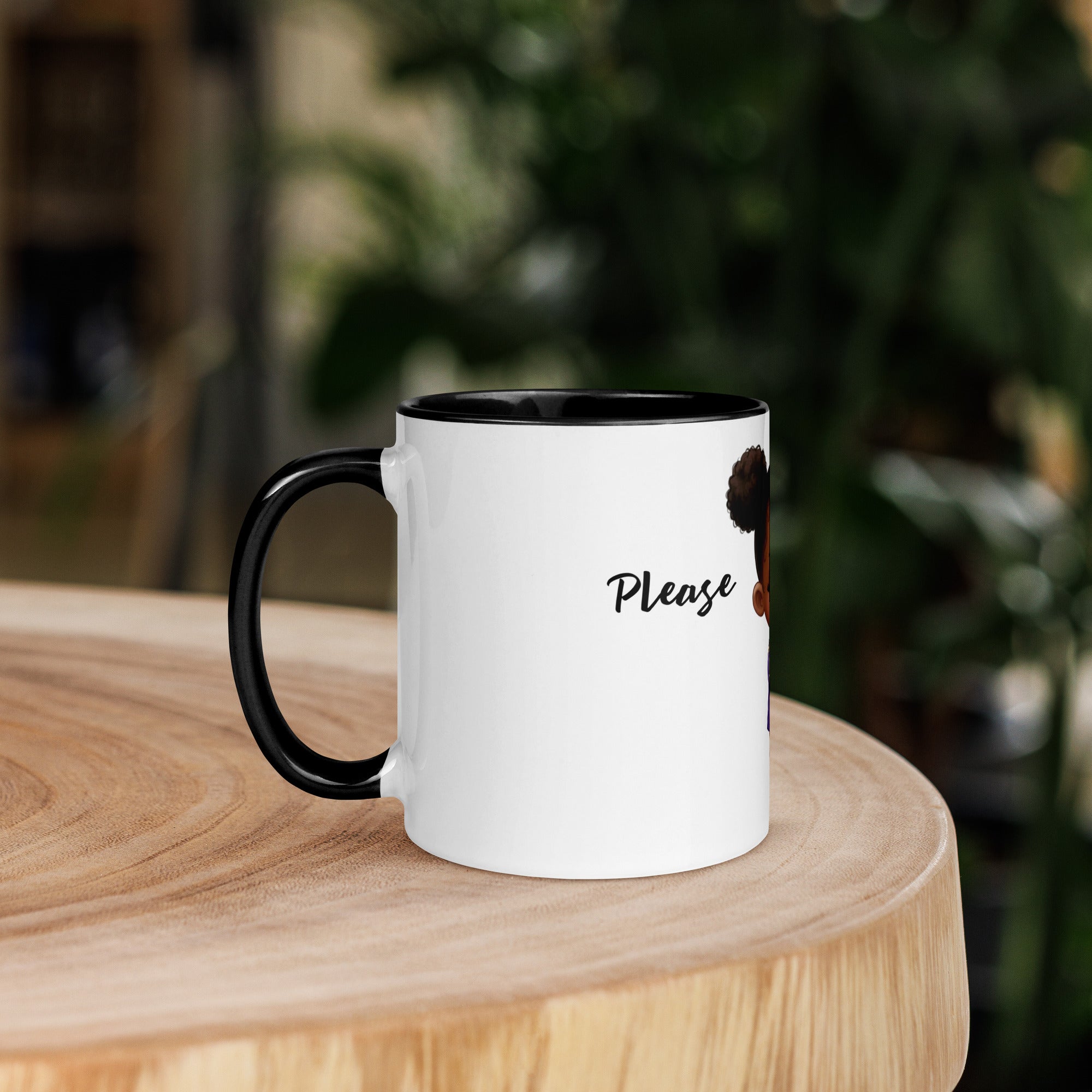 Sasshole Nation Please Be Quiet Mug with Color Inside - ThatBoutqiueStore