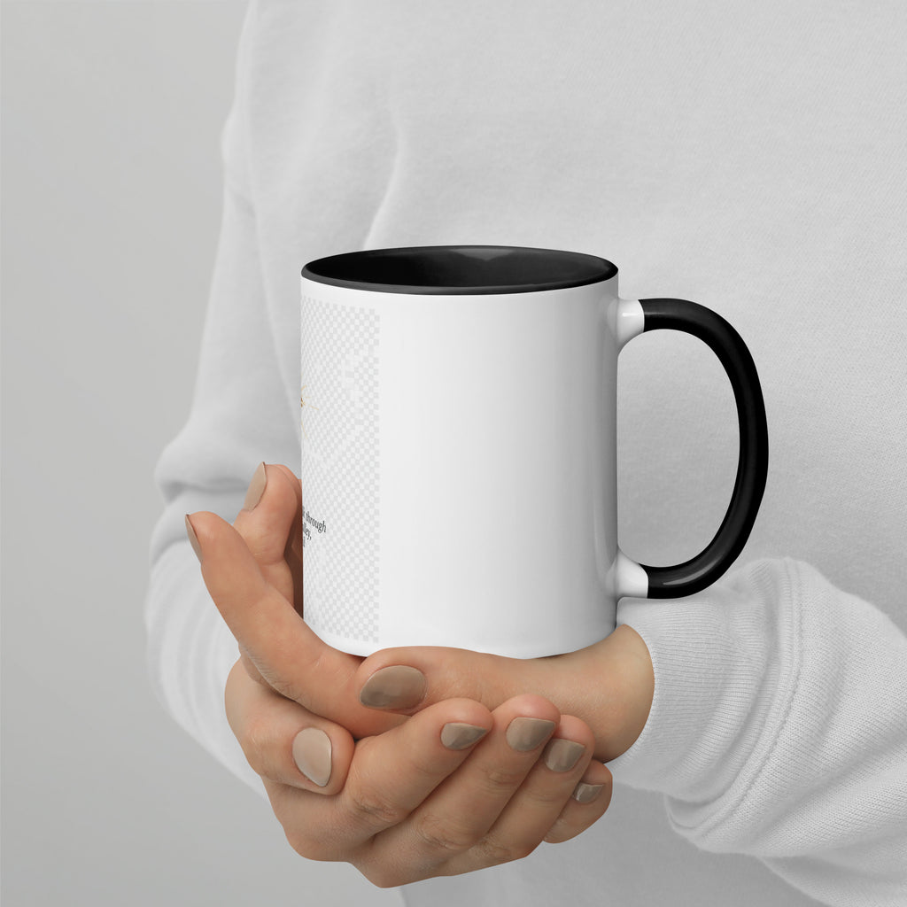 Psalm 23:4 Mug with Color Inside - ThatBoutqiueStore