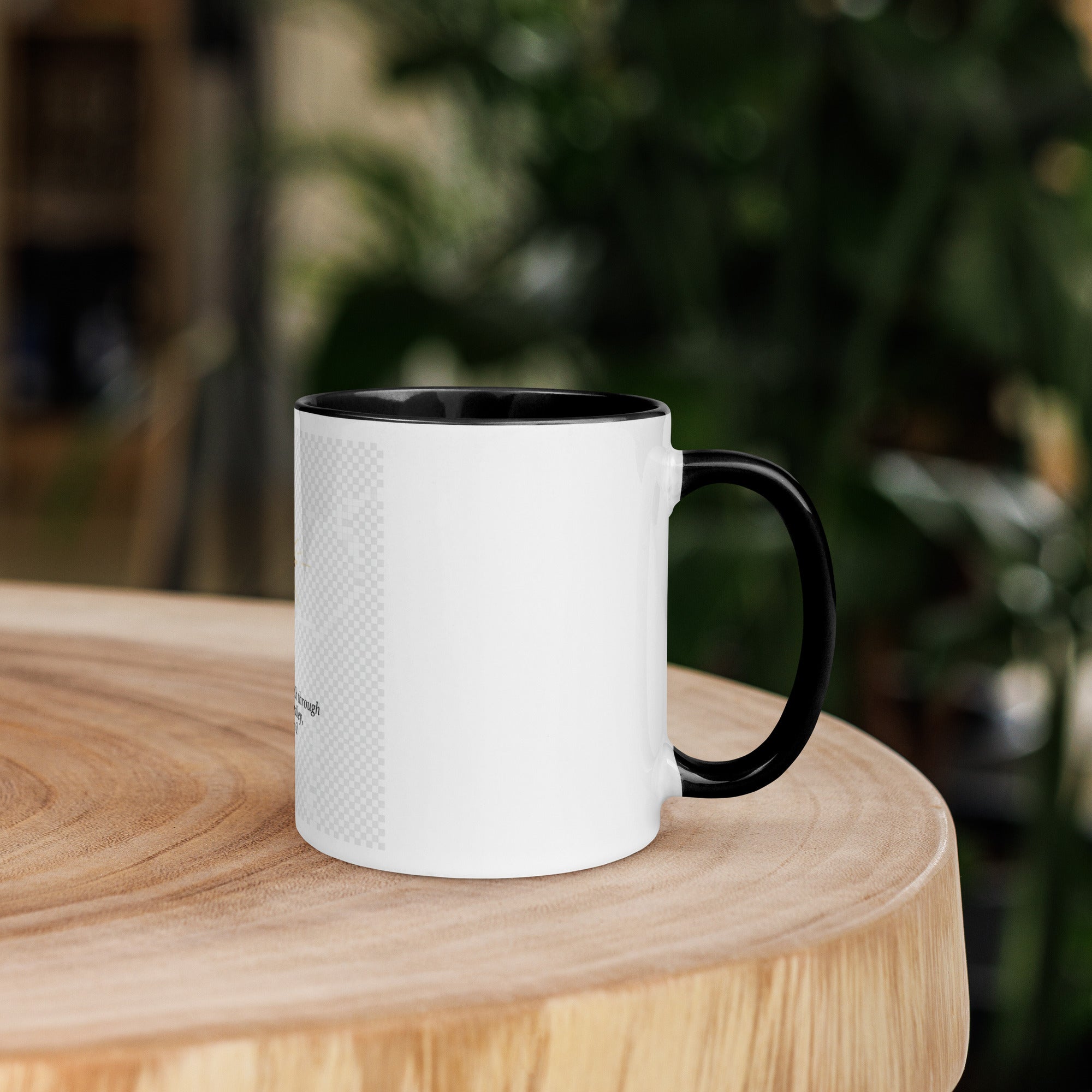 Psalm 23:4 Mug with Color Inside - ThatBoutqiueStore