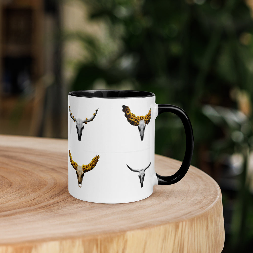 The whole Story Steer Mug with Color Inside - ThatBoutqiueStore