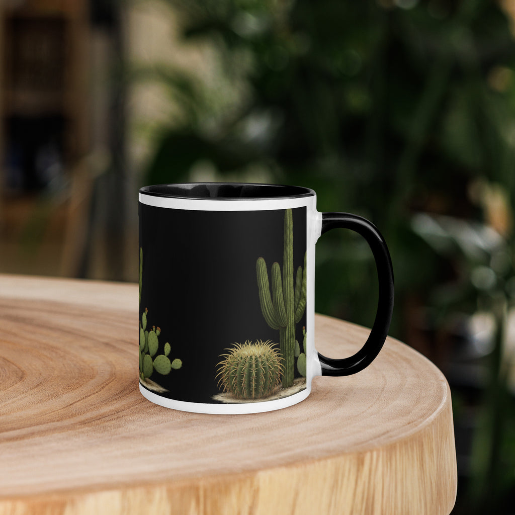Cacti & Succulents Mug with Color Inside - ThatBoutqiueStore
