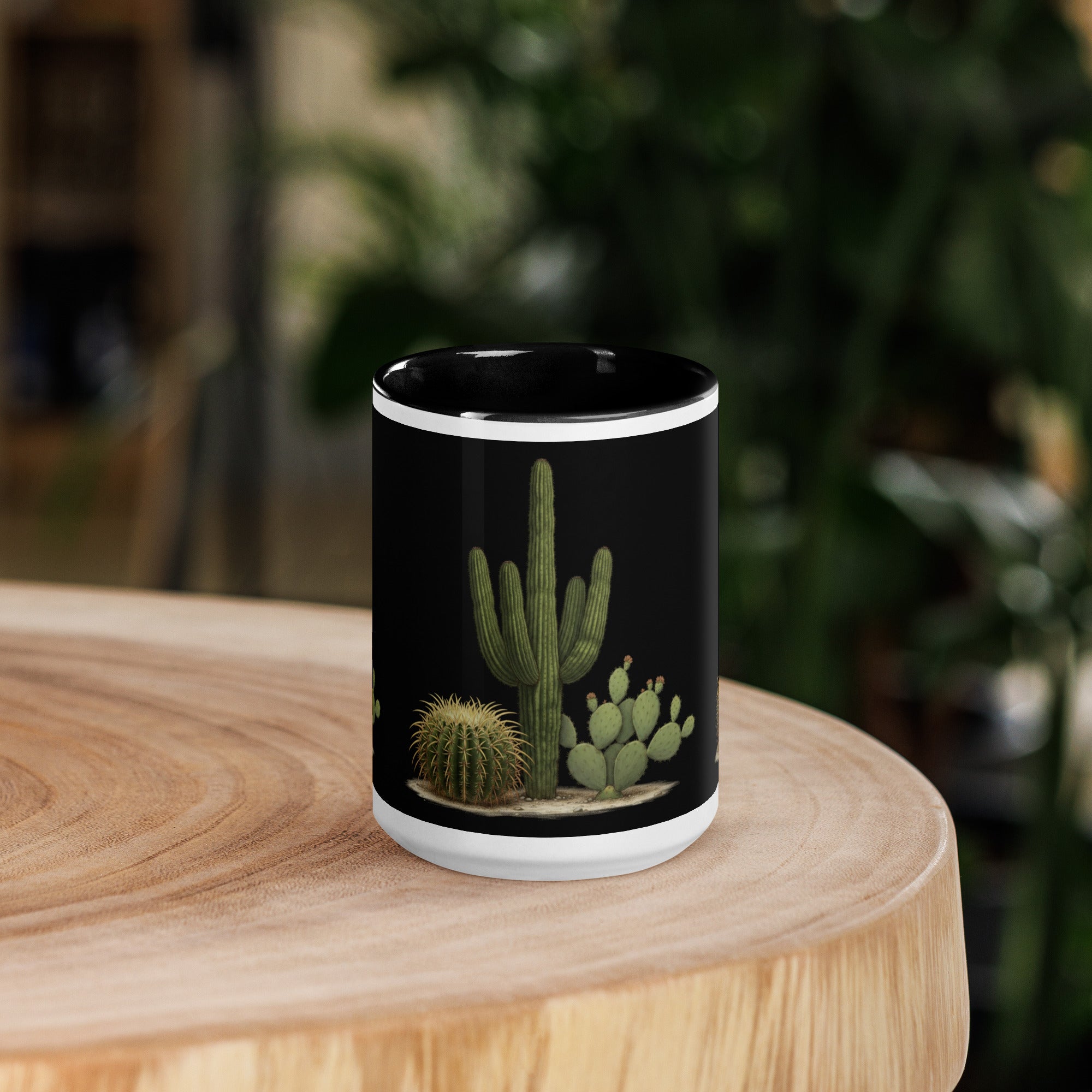 Cacti & Succulents Mug with Color Inside - ThatBoutqiueStore