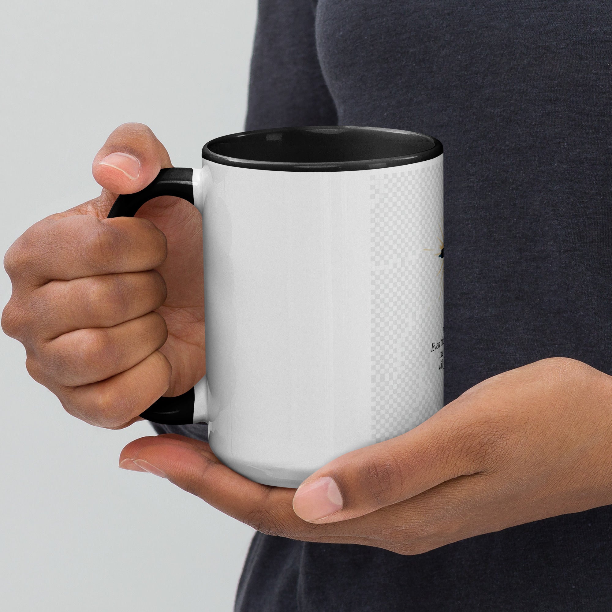 Psalm 23:4 Mug with Color Inside - ThatBoutqiueStore