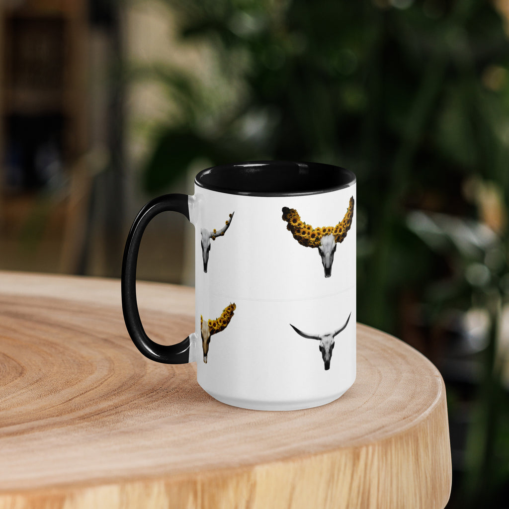The whole Story Steer Mug with Color Inside - ThatBoutqiueStore