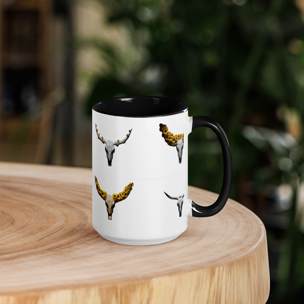 The whole Story Steer Mug with Color Inside - ThatBoutqiueStore