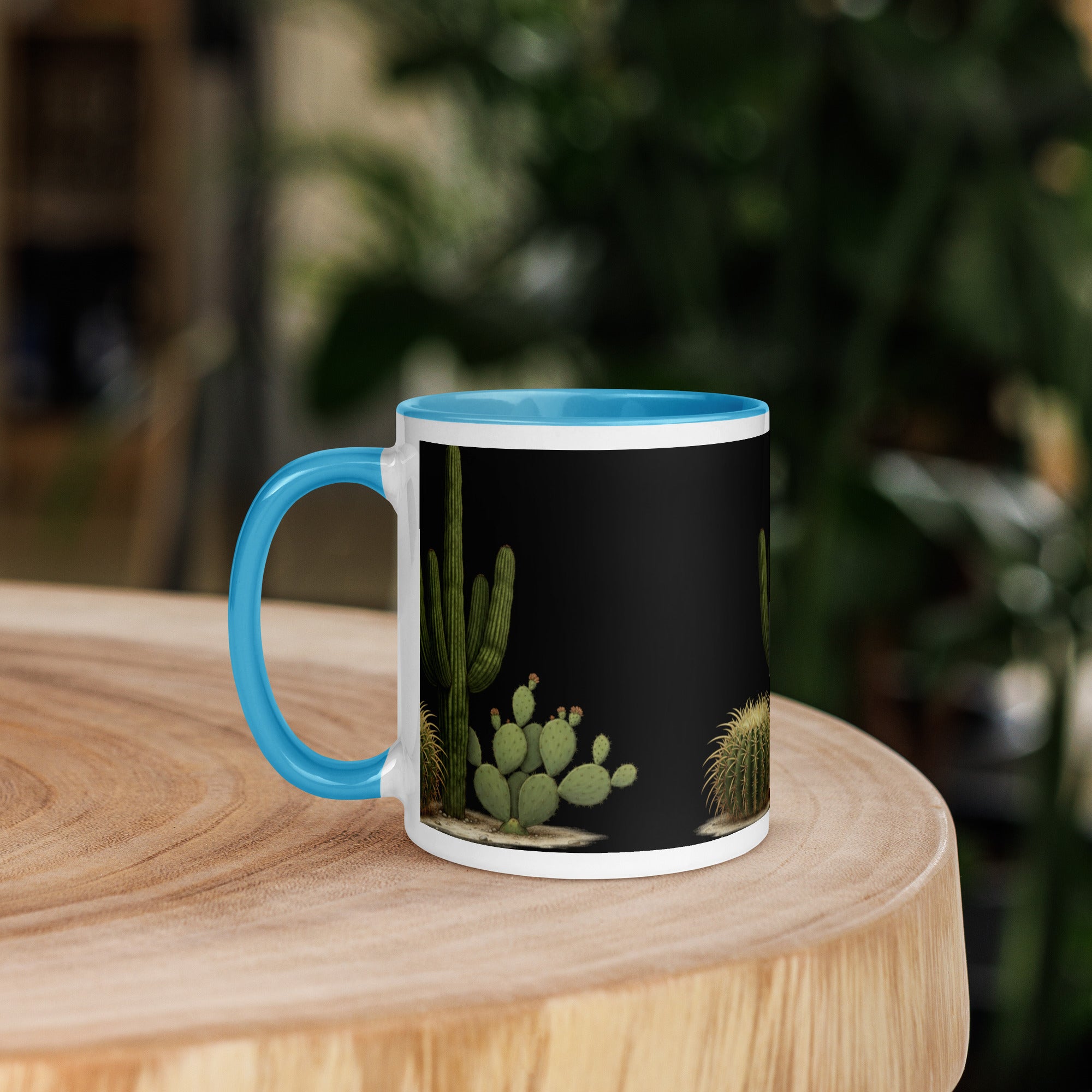 Cacti & Succulents Mug with Color Inside - ThatBoutqiueStore