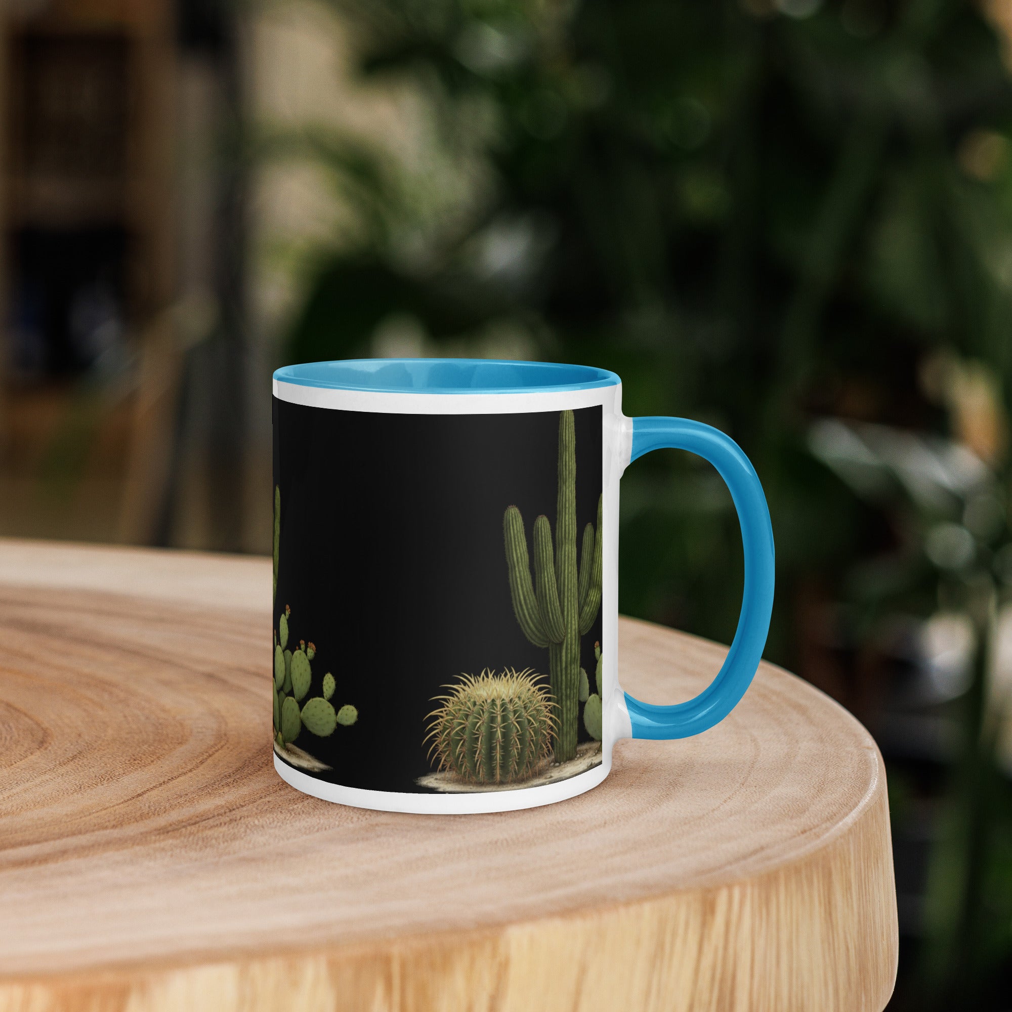 Cacti & Succulents Mug with Color Inside - ThatBoutqiueStore