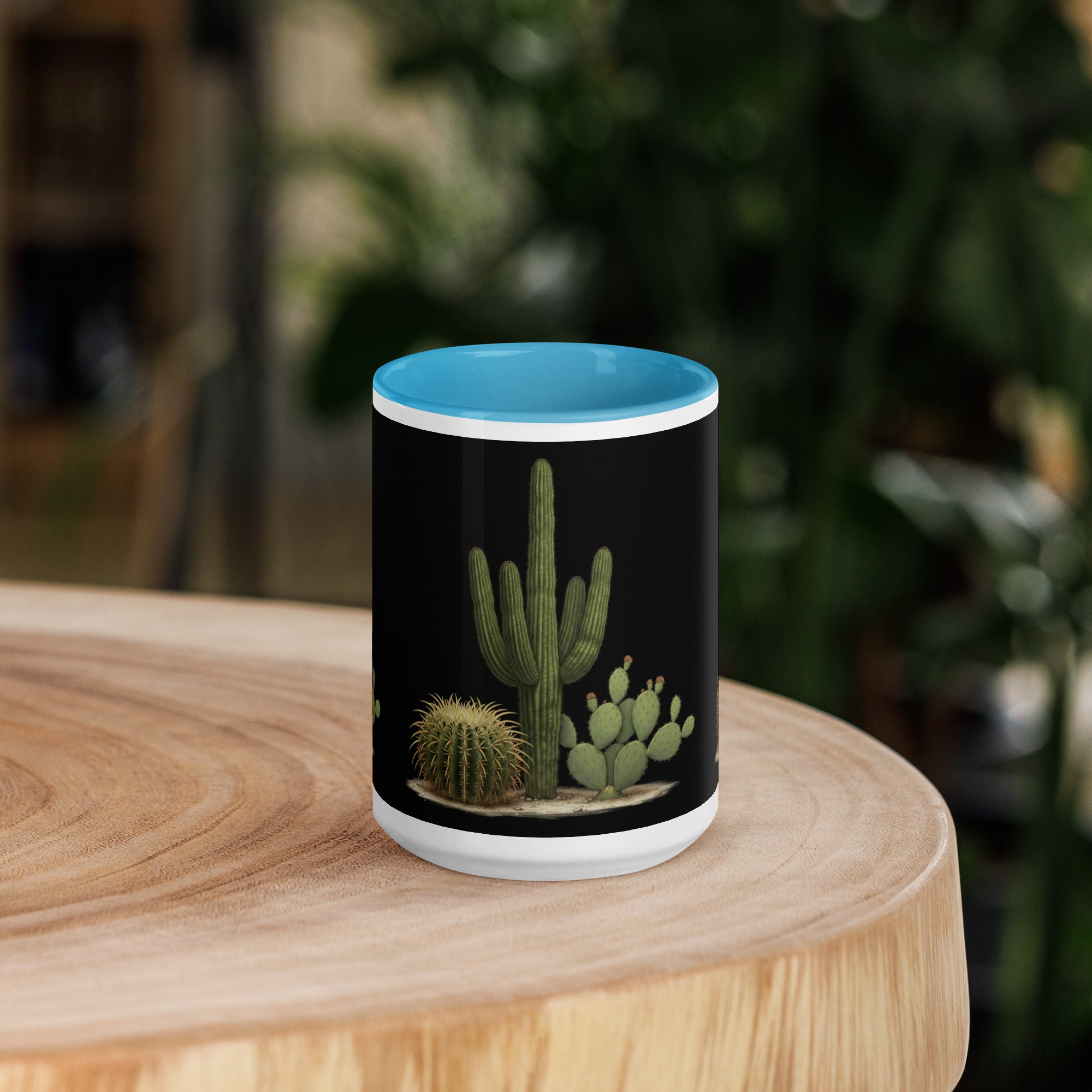 Cacti & Succulents Mug with Color Inside - ThatBoutqiueStore