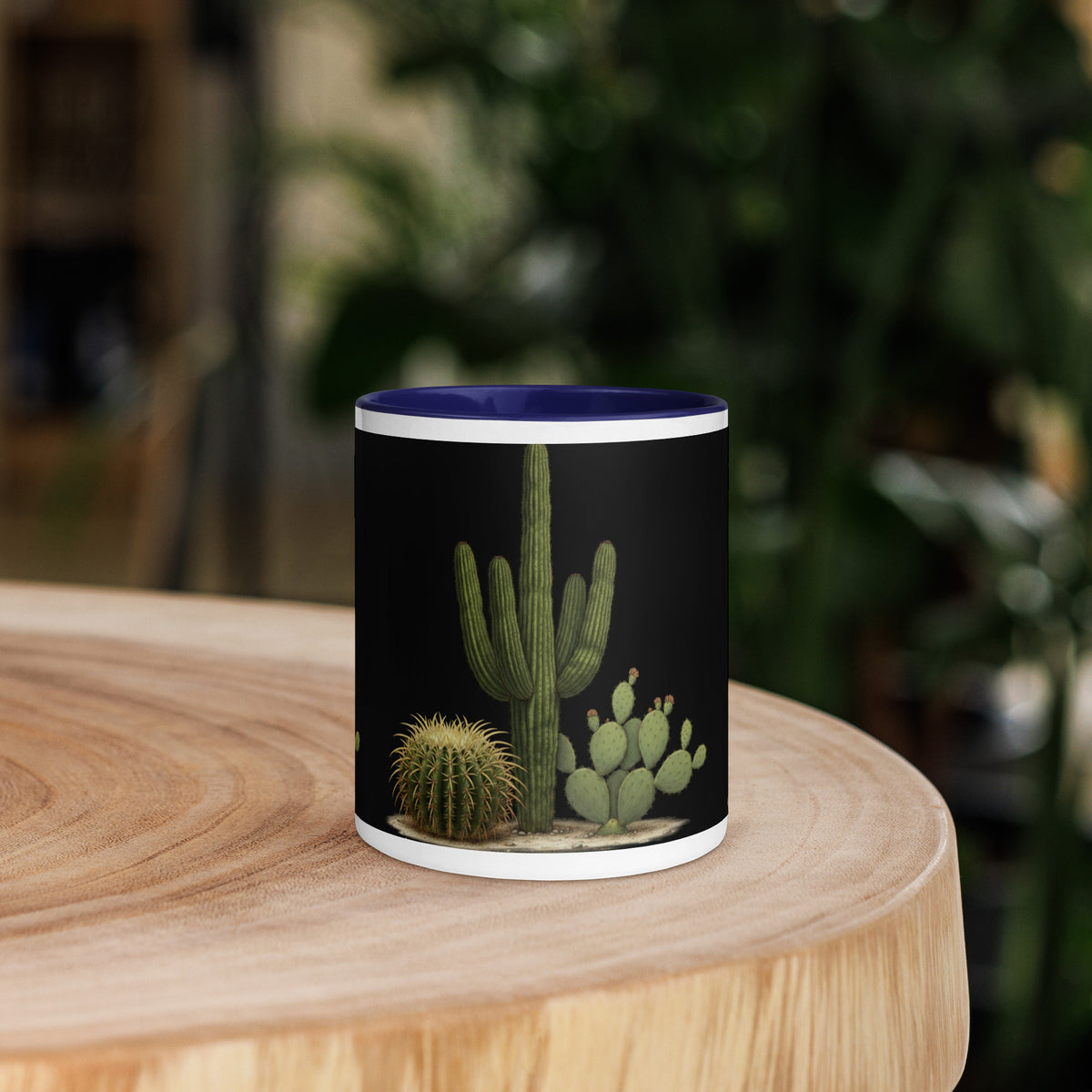Cacti & Succulents Mug with Color Inside - ThatBoutqiueStore