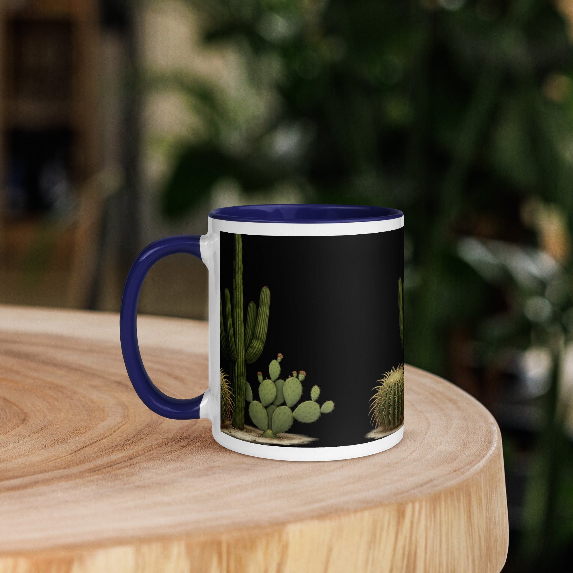 Cacti & Succulents Mug with Color Inside - ThatBoutqiueStore