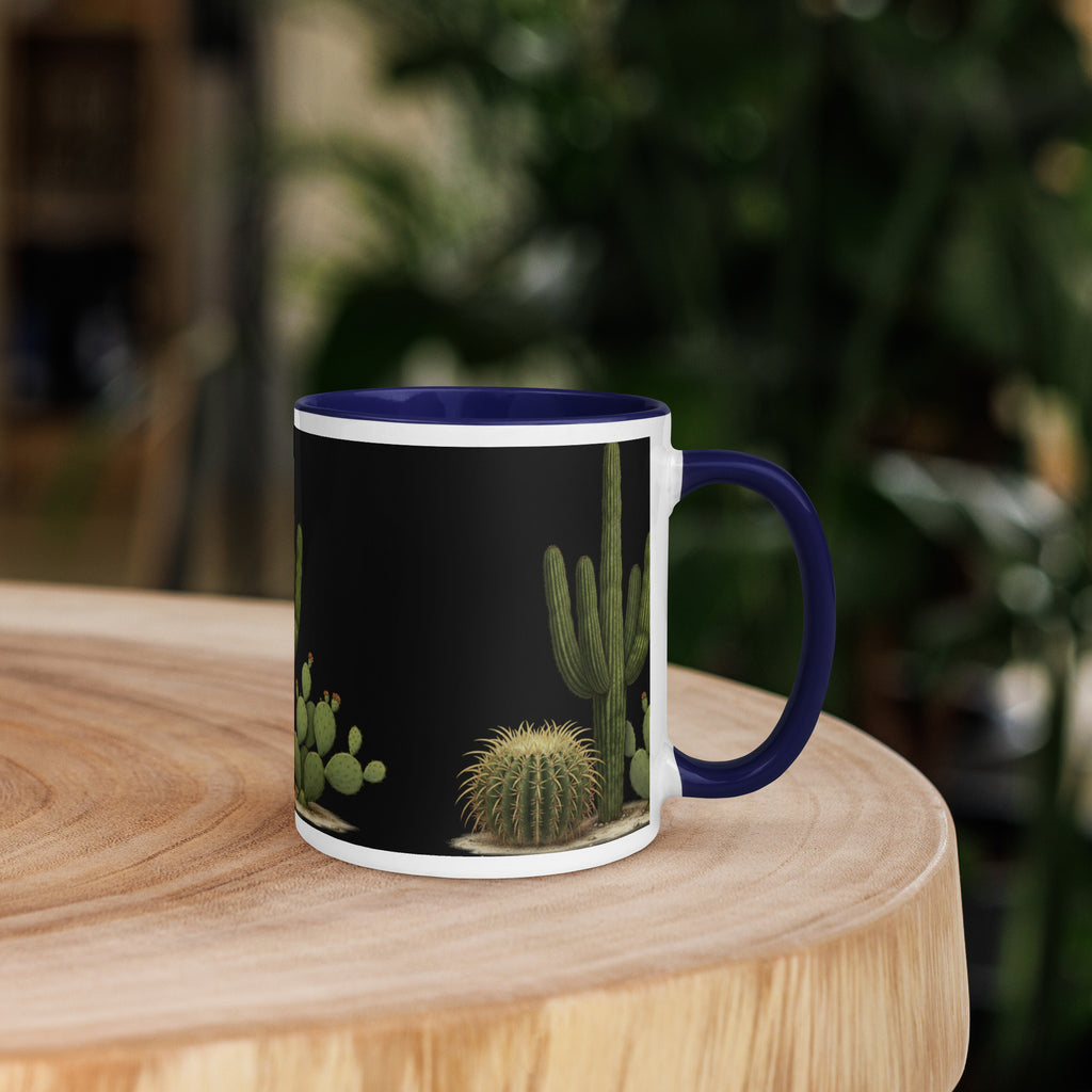 Cacti & Succulents Mug with Color Inside - ThatBoutqiueStore