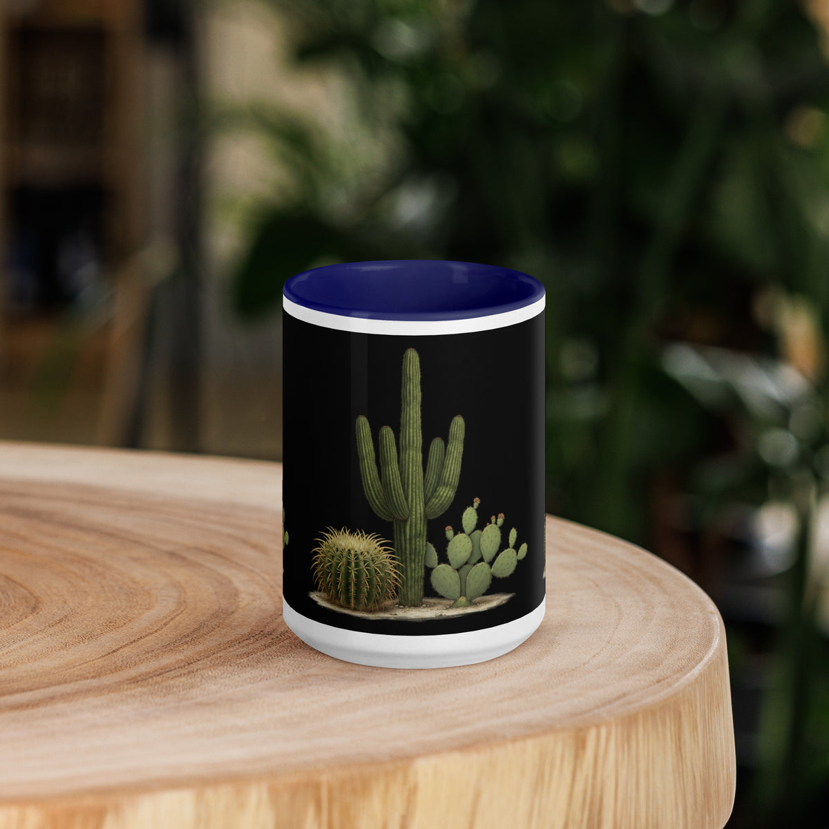 Cacti & Succulents Mug with Color Inside - ThatBoutqiueStore