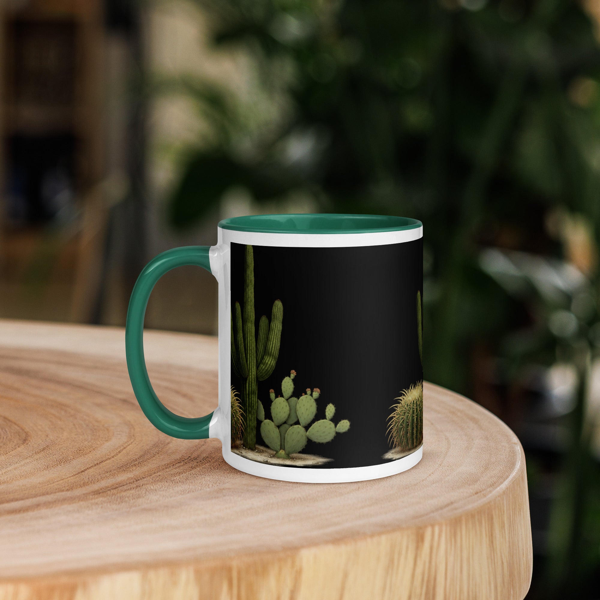 Cacti & Succulents Mug with Color Inside - ThatBoutqiueStore