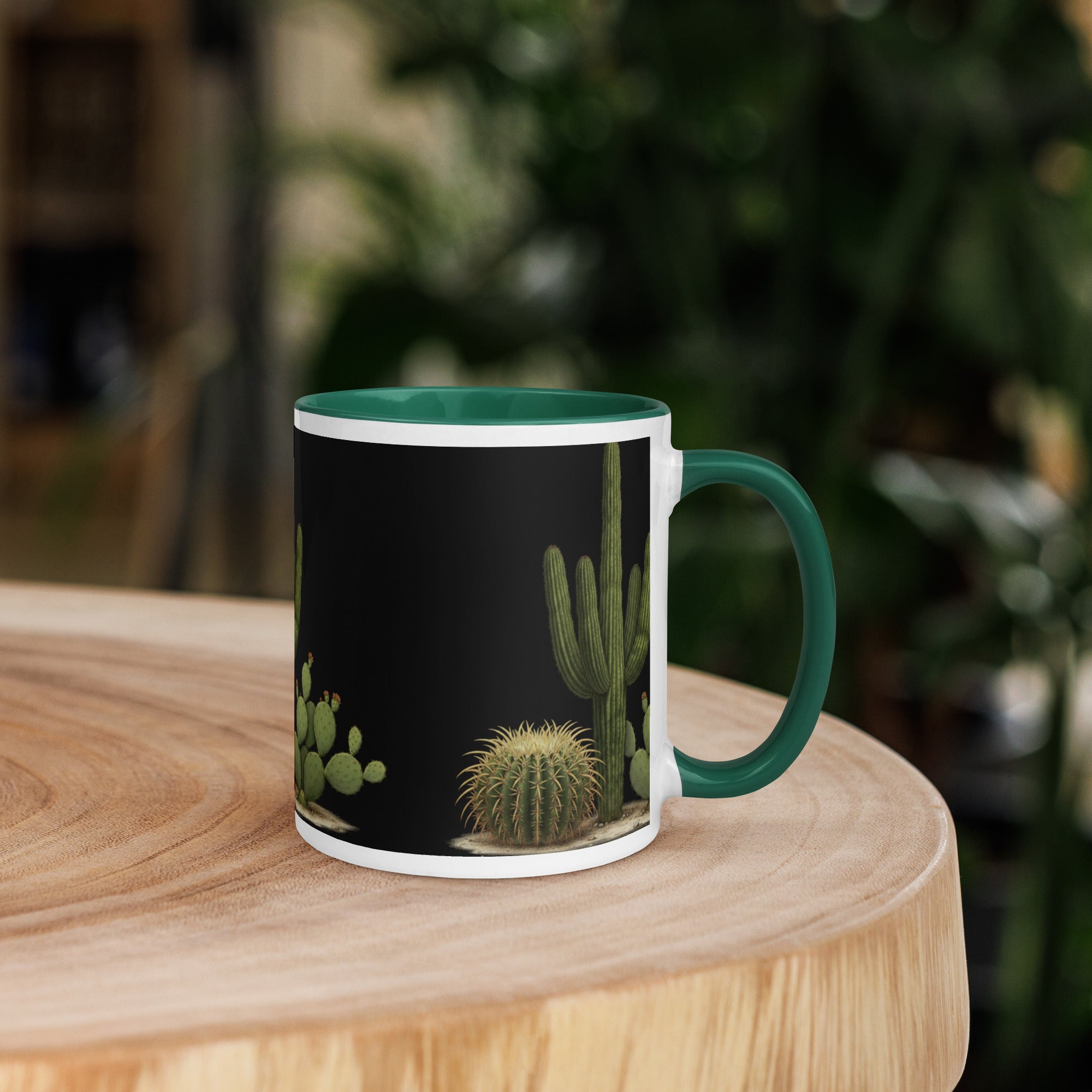 Cacti & Succulents Mug with Color Inside - ThatBoutqiueStore
