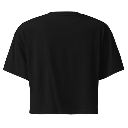 Colorful Smoke, Jellyfish and Mushrooms Women’s crop top - ThatBoutqiueStore