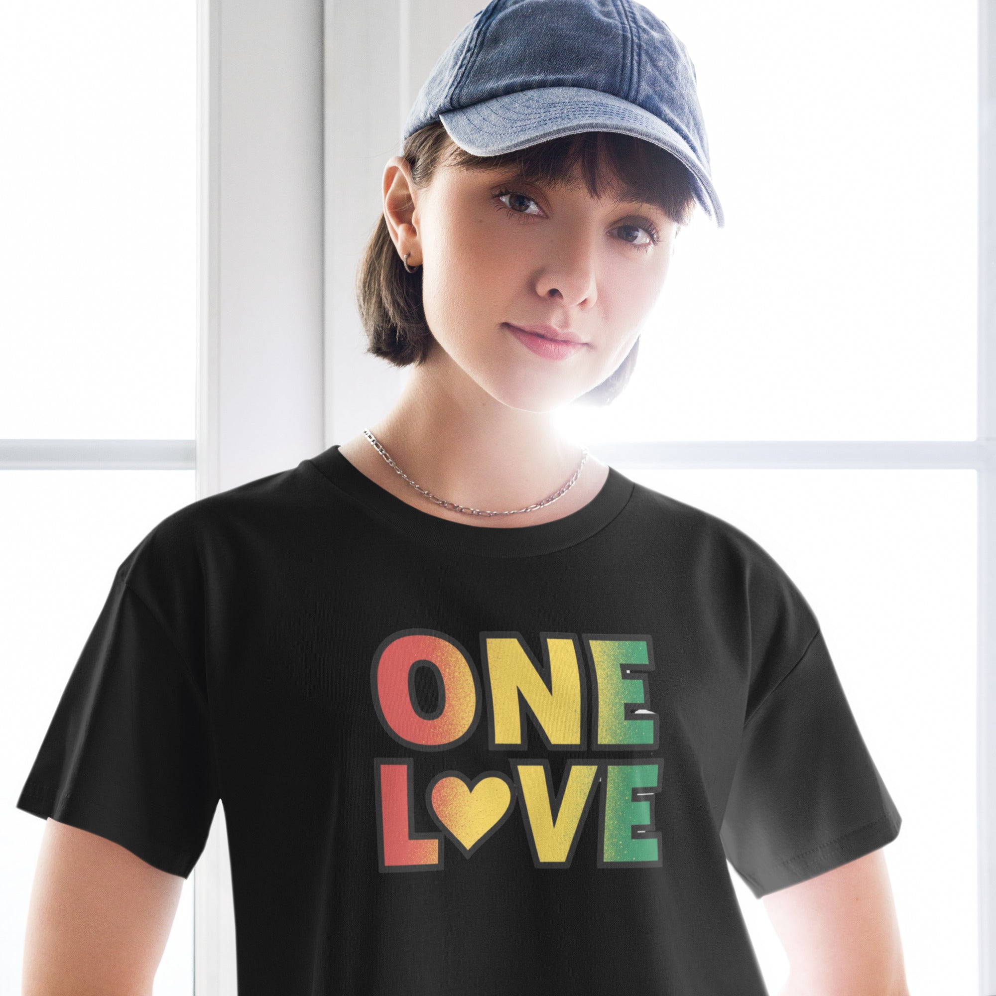Women's One Love Crop Top - ThatBoutqiueStore