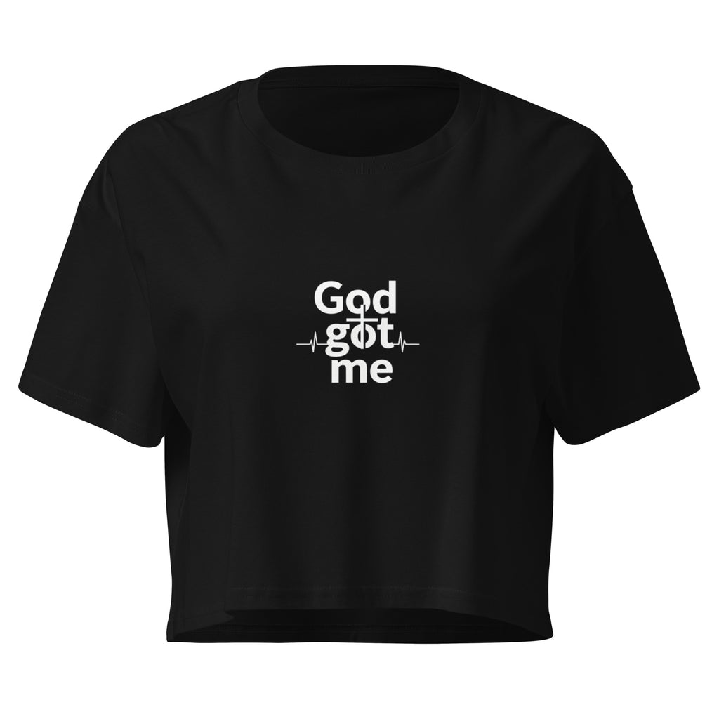 God Got Me Women’s crop top - ThatBoutqiueStore