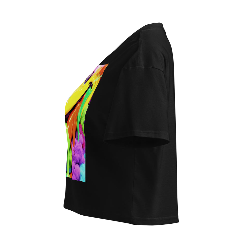 OG Melting Smiley Crop Top - ThatBoutqiueStore