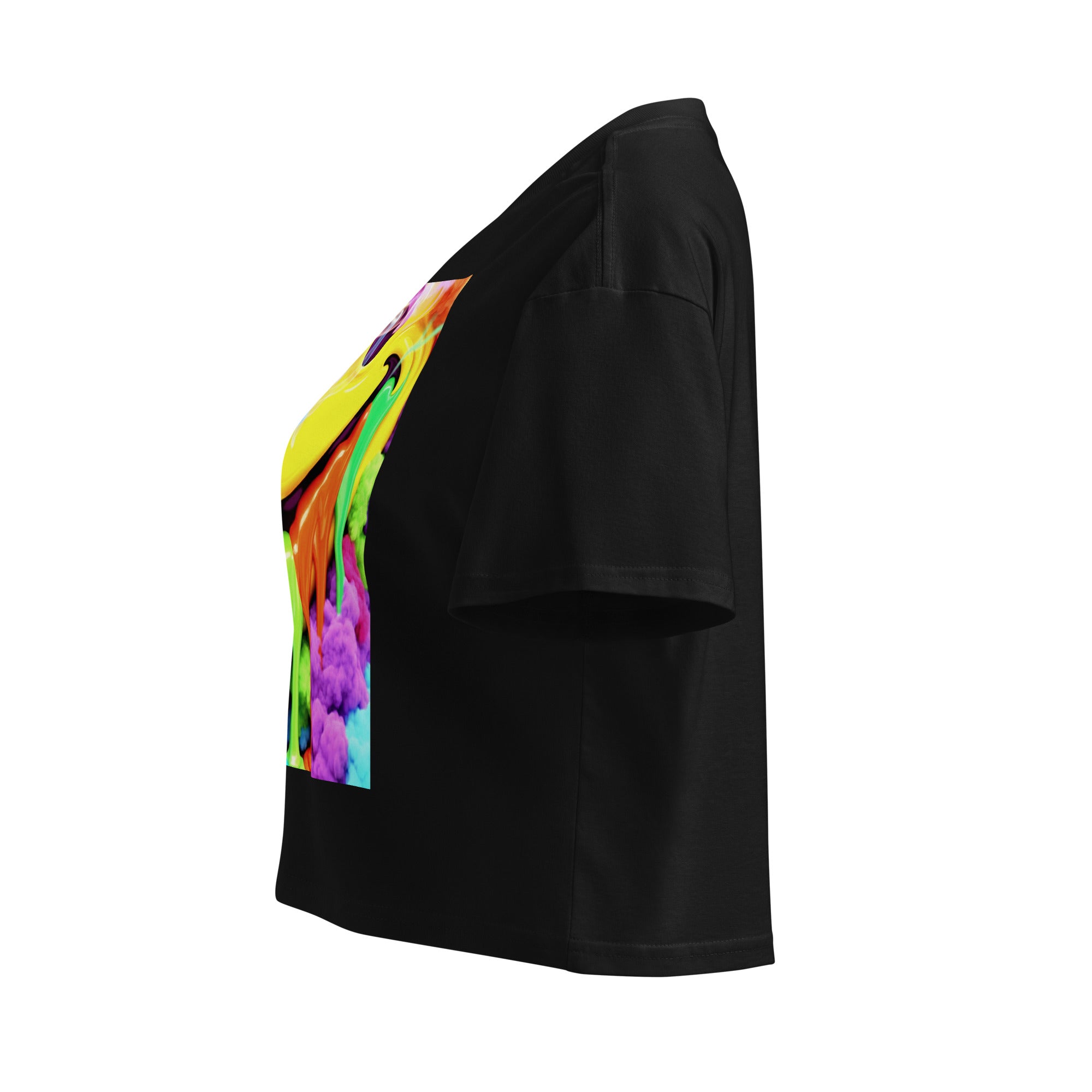 OG Melting Smiley Crop Top - ThatBoutqiueStore