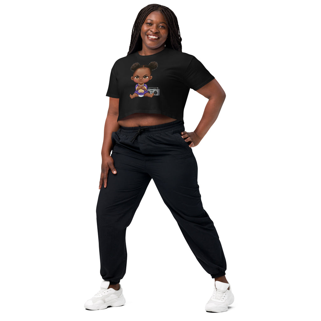 SassholeNation Baby I'm a G Too Women's crop top - ThatBoutqiueStore