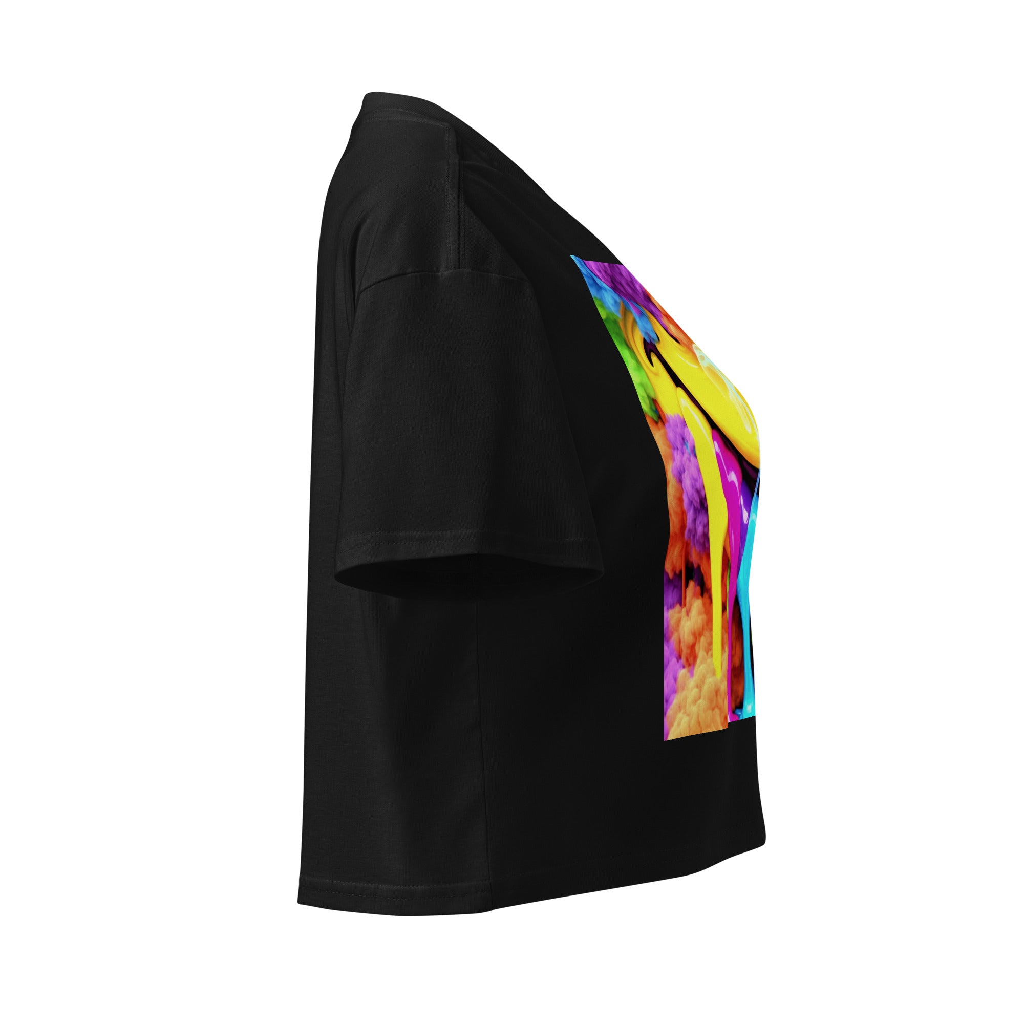 OG Melting Smiley Crop Top - ThatBoutqiueStore