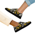 Sunflowers and Daisies Women’s lace-up canvas shoes - ThatBoutqiueStore