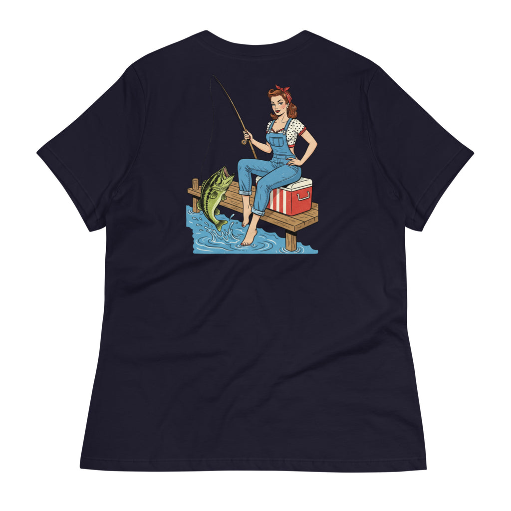 Ladies Fish Too Women's Relaxed T-Shirt - ThatBoutqiueStore