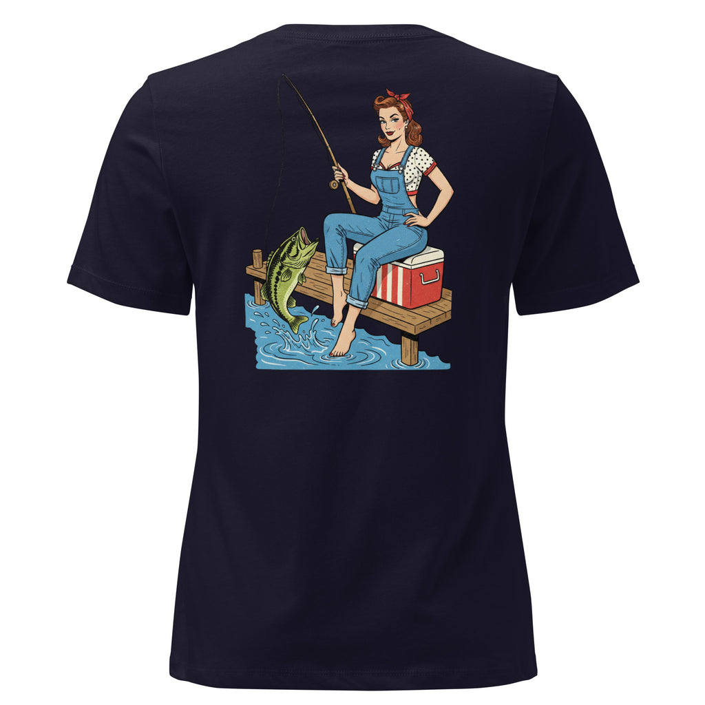 Ladies Fish Too Women's Relaxed T-Shirt - ThatBoutqiueStore