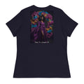 Lady G Baby I'm A Gangsta Too print on back Women's Relaxed T-Shirt - ThatBoutqiueStore