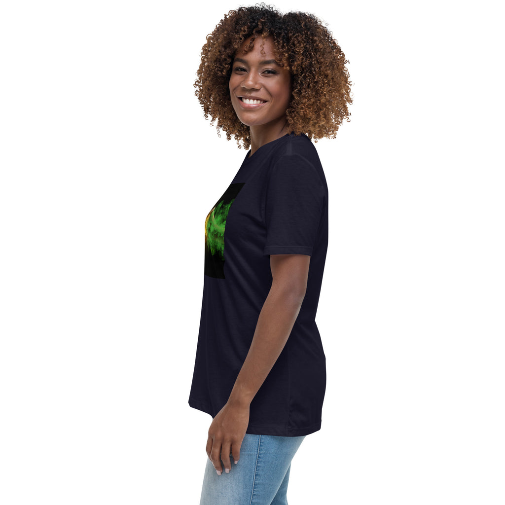 1Love Hand Hearts with One Love on back Women's Relaxed T-Shirt - ThatBoutqiueStore