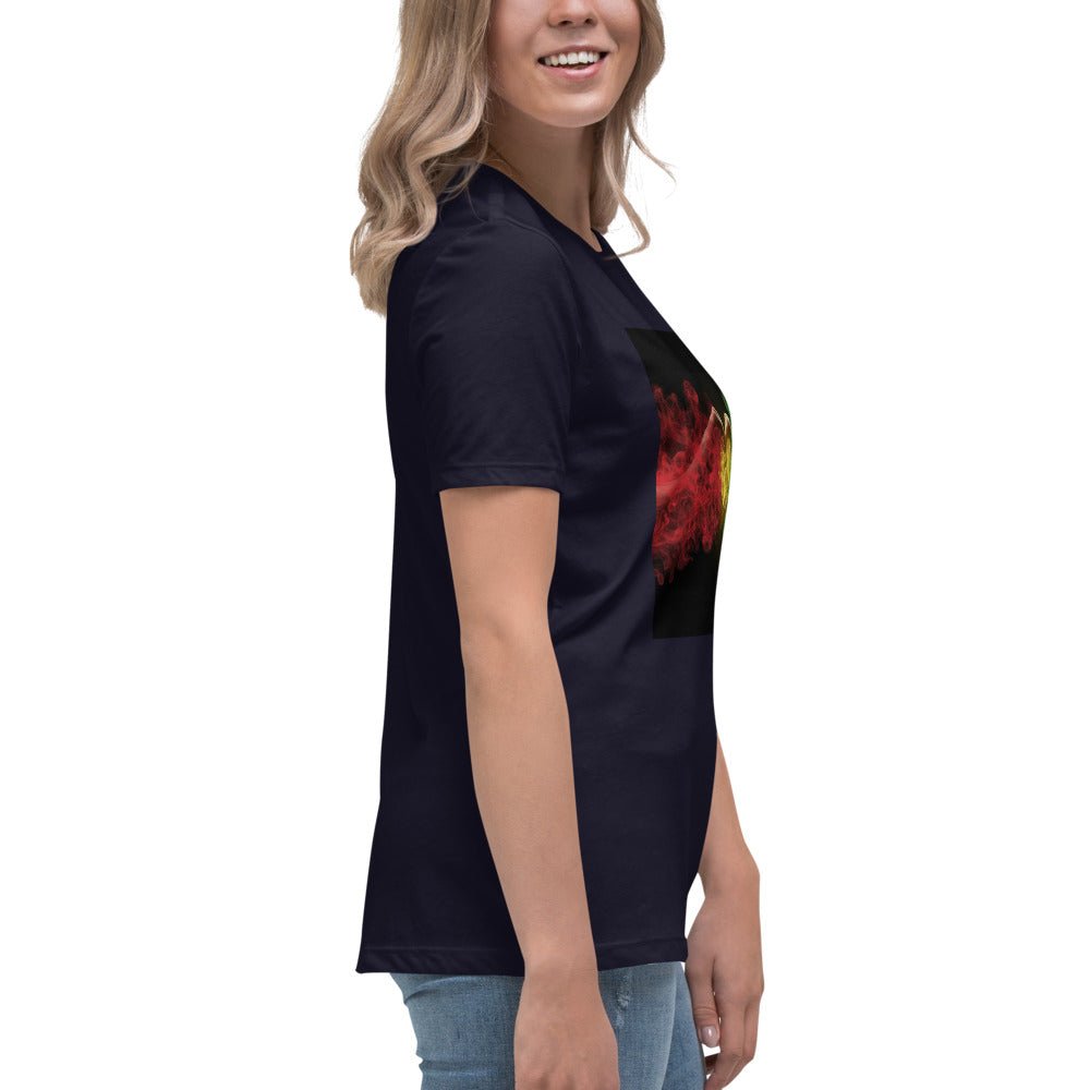1Love Hand Hearts with One Love on back Women's Relaxed T-Shirt - ThatBoutqiueStore
