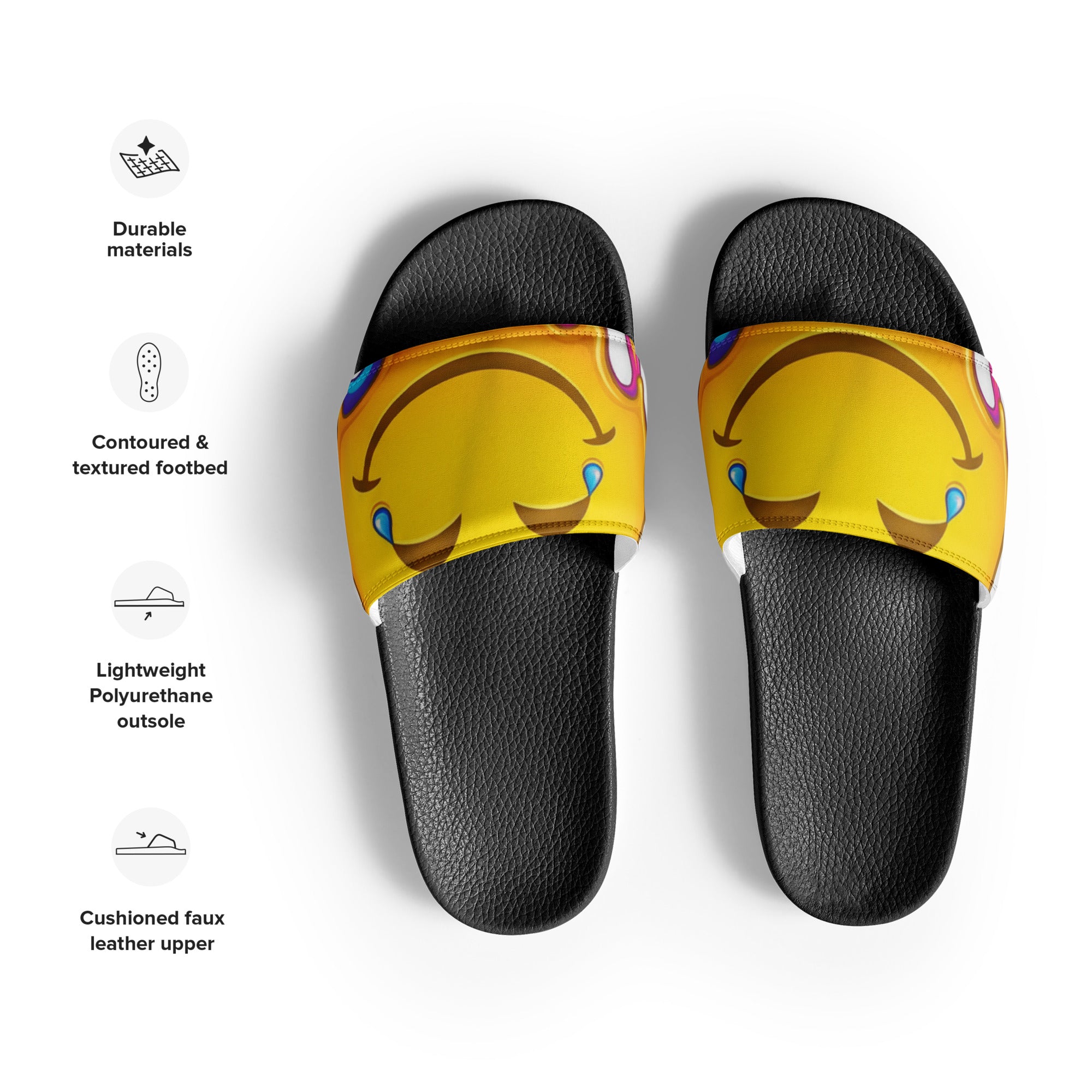 Cutesy Smiley Women's Slides - ThatBoutqiueStore