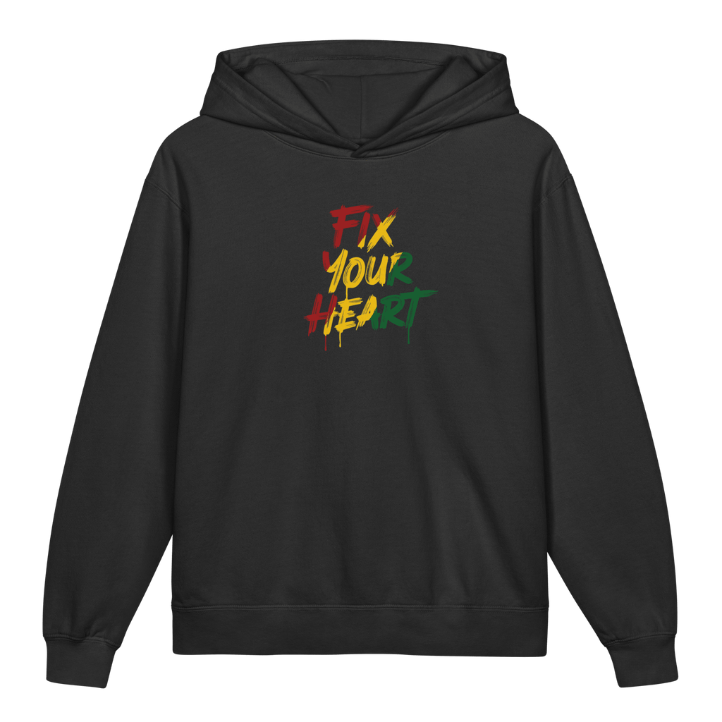 Youth Fix Your Heart Lightweight Hooded Sweatshirt - ThatBoutqiueStore