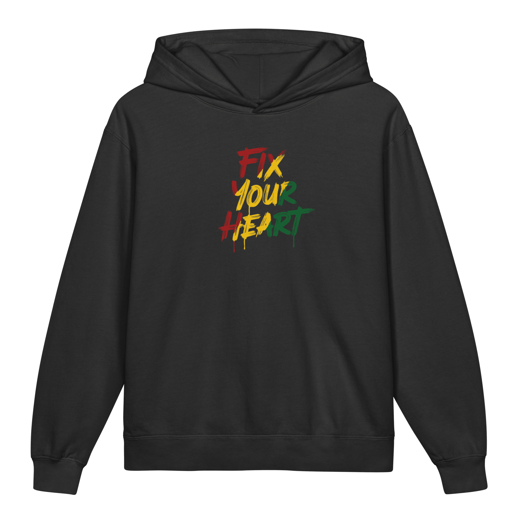 Youth Fix Your Heart Lightweight Hooded Sweatshirt - ThatBoutqiueStore